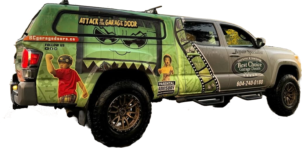 Best Choice Garage Doors service truck